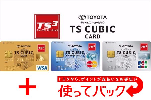 TS3カード&使ってバック