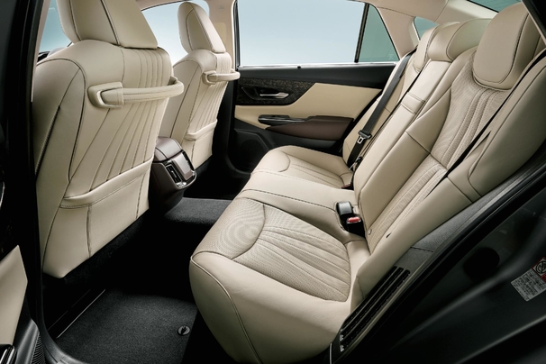 ゆとりの後席空間